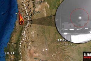 Grande meteorito explota e ilumina como la luz del día la noche en Santiago, Chile (VIDEOS)