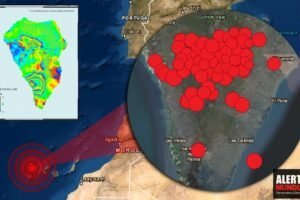 23.000 sismos golpea Volcán cumbre Vieja Plan de evacuación aprobado, 40.000 personas listas para la evacuación