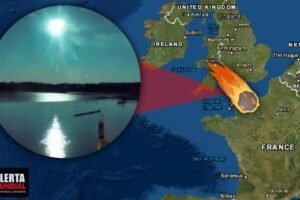 Enorme bola de fuego convierte la noche en día en Inglaterra y Francia en un espectáculo raro (VIDEOS)