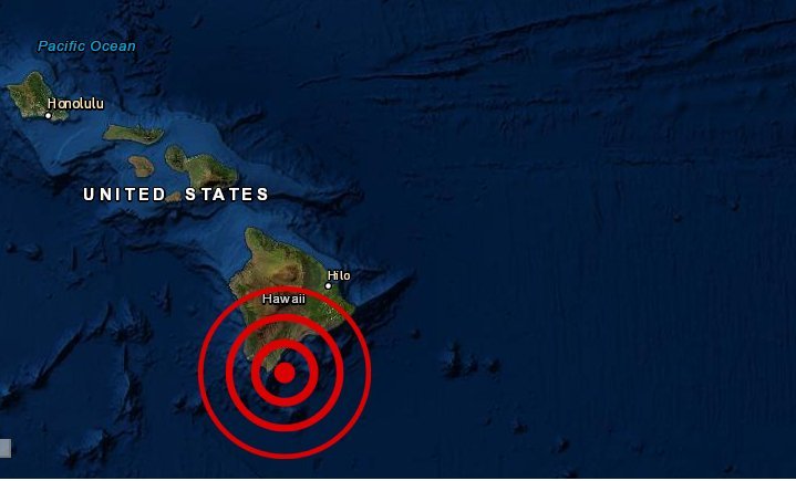 Fuerte Terremoto sacude Hawai hace instantes..