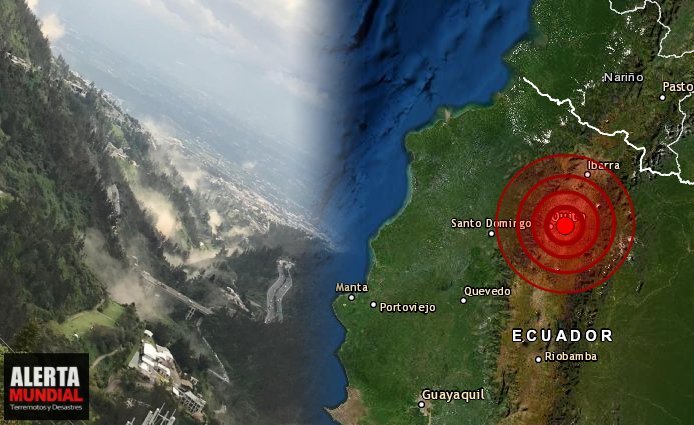 Fuerte sismo sacude Quito la capital de Ecuador !Se reportan daños!