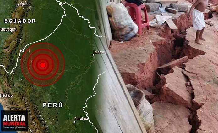 Gran terremoto golpea a Perú y destruye edificios - Se sienten en Ecuador, Colombia y Brasil