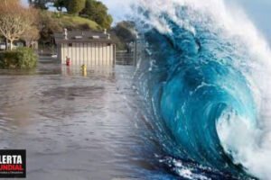 Olas de tsunami de más de 4 pies de altura golpean la costa de California hasta Alaska