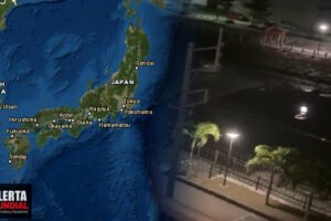 Tsunami llega a Japón pocos minutos después de que se emitiera una alerta