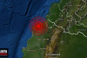 Un potente sismo sacude las costas Esmeraldas del Ecuador