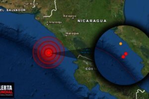 En un lapso de 4 minutos dos fuertes sismos sacude Nicaragua