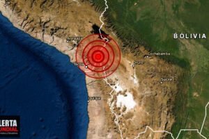 Fuerte sismo pero profundo remece las fronteras de Perú, Bolivia y Chile