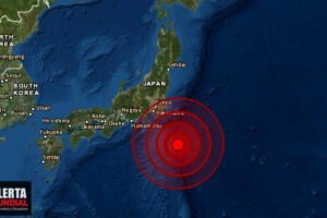 Las costas de Japón fue sacudida por un fuerte sismo