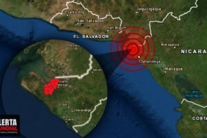 Enjambre sísmico de mas de 50 SISMOS esta golpeando Nicaragua en menos de 24 horas..