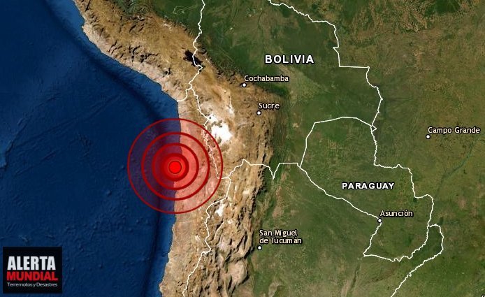 Otro sismo de magnitud 6.3 se registra en Antofagasta, Chile