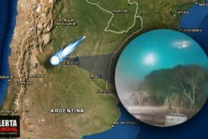 Argentina La noche se vuelve día por segundos tras caída de meteorito con fuerte explosión