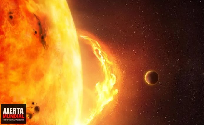 Cañón de fuego lo suficientemente grande como para tragarse la Tierra se abre en el Sol