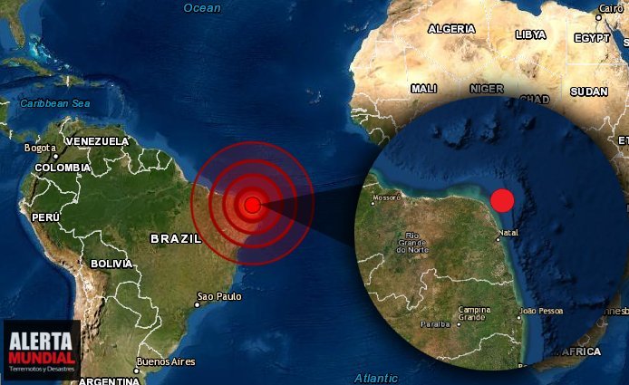 ¿'Estamos en California' Sismo se siente en Brasil, causando rajaduras en viviendas