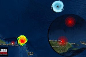 Dos sismos sacuden el norte de Puerto Rico cuando el Huracán Danielle y la Tormenta Earl se pasean por el Atlántico