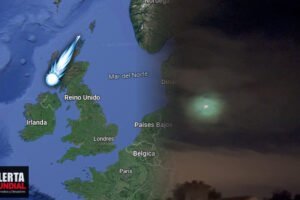 Enorme 'Bola de fuego' avistado en Escocia mientras los residentes se quedaban atónitos
