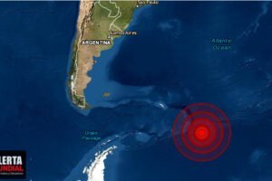 Fuerte sismo de magnitud 6.8 sacude las Islas Sandwich del Sur