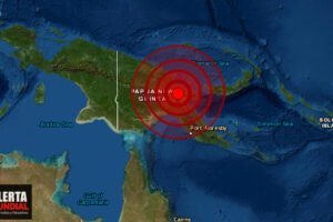 Fuerte terremoto de 7.6 golpea Papúa Nueva Guinea