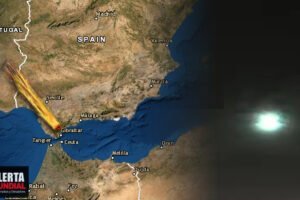 Gigante bola de fuego causa explosiones, destellos repentinos y brillantes en España
