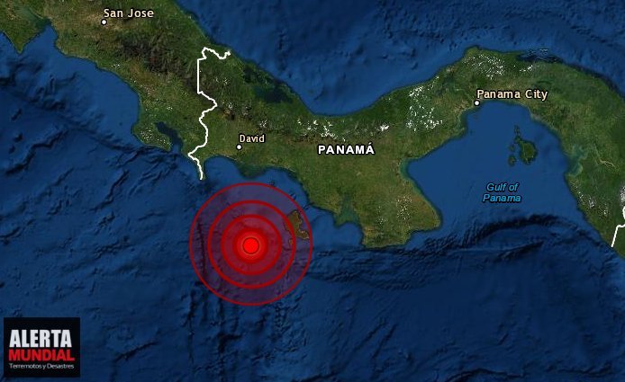 Sismo moderado sacude el sur de Panamá