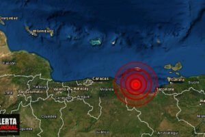 Sismo sentido fuerte se percibe en Caracas, Venezuela