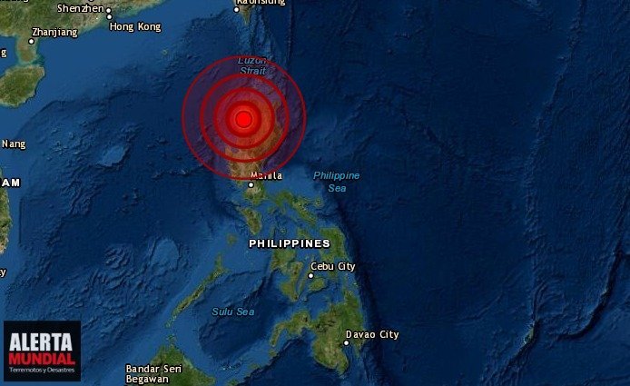 Fuerte terremoto golpea el norte de Filipinas, posible daños