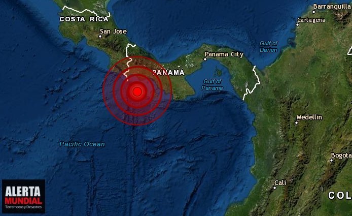 Se registra TREMENDO sismo en el sur de Panamá Tsunami cesado