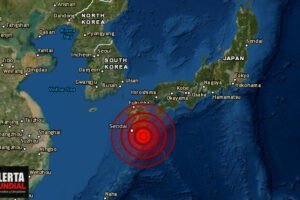 Un potente sismo sacude las costas de Japón