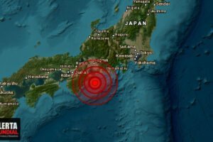 Sin alerta de tsunami por potente sismo cerca de Japón