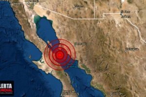 Un movimiento telúrico de gran magnitud se registra esta madruga en Baja California Sur, México