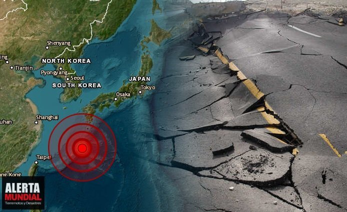 Severo sismo tambalea cerca de la Isla Amami, Japón