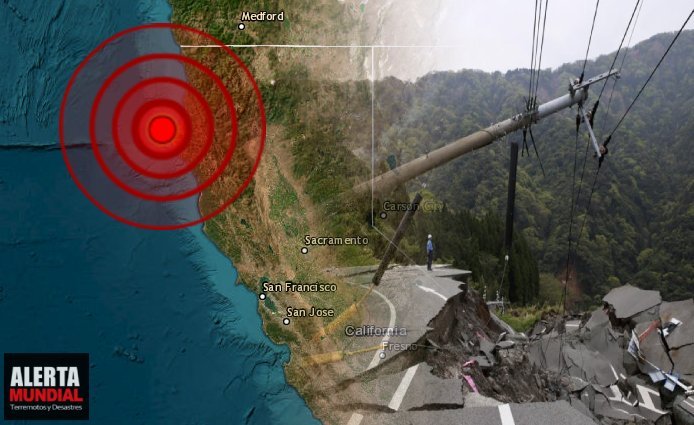 Una Triple unión tectónica fue la causante del terremoto en California, según el USGS