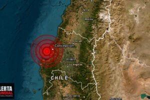 Fuerte sismo sacude la zona centro-sur de Chile