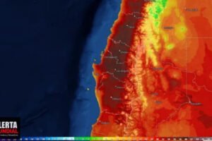 Ola de calor Chile registra las temperaturas mas altas en todo el mundo