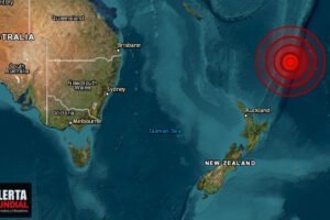 Sismo de magnitud 6.1 sacude Islas Kermadec, Nueva Zelanda USGS