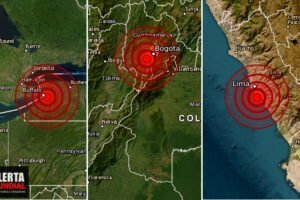 Sismos sentidos fuertes sacude Nueva York y Bogota.. También Lima se mueve leve..