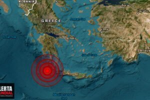 Fuerte sismo sacude la zona marina de Grecia