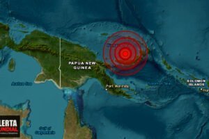 Reportan fuerte sismo en Papúa Nueva Guinea se descarta tsunami en costas del Pacifico