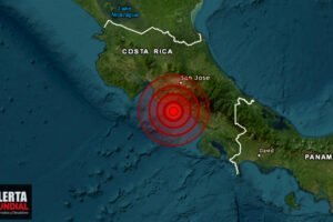 Sismo en el Pacífico Central sacude gran parte del territorio de Costa Rica