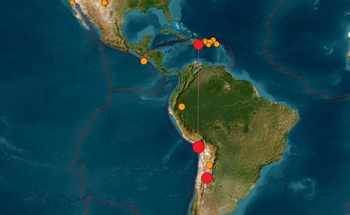 Sismos moderados sacuden República Dominicana, Perú y Argentina