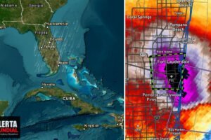 Lluvias torrenciales provocan grandes inundaciones en el sur de Florida