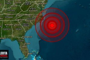 Reportan sismo inusual frente a la costa de Carolina del Norte