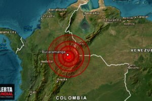 Fuerte sismo sentido ampliamente sacude Santander Colombia