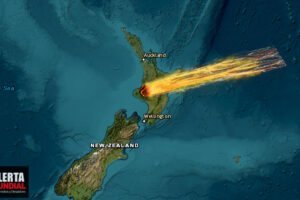 Enorme bola de fuego desencadena destellos brillantes y estampidos sónicos en los cielos de la Isla Norte de Nueva Zelanda