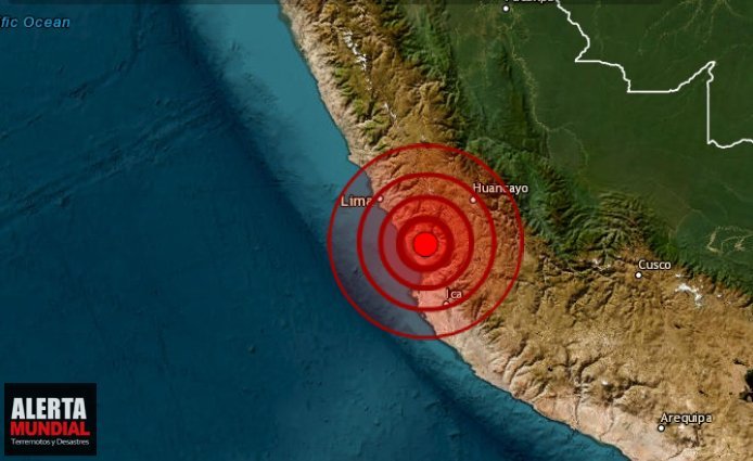 Fuerte sismo sentido en Lima esta madrugada..