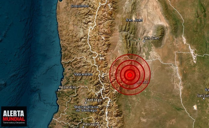Se sintió un fuertísimo temblor en Mendoza de la Argentina