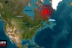 Aparece gigante iceberg en Terranova Sismo registrado tras su desprendimiento en Canadá