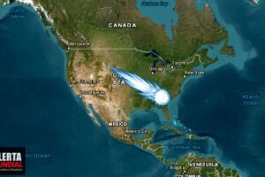 Enorme bola de fuego explota y convierta la noche en día en EE. UU