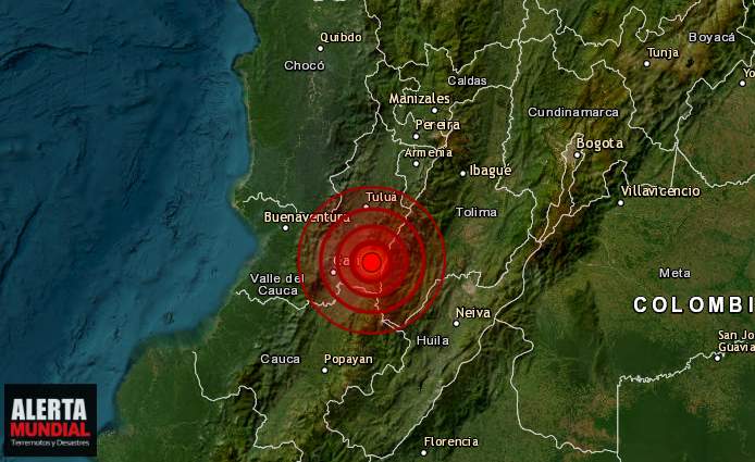 Sismo en Cali, Colombia hoy fuerte temblor sacudió el suroccidente del país