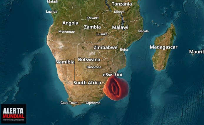 La misteriosa nube avistada en Turquía unos días antes del terremoto ahora aparece en Sudáfrica