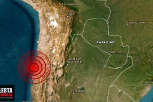 Se registra fuerte sismo en la región de Atacama, Chile hace poco..